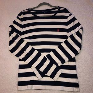 Striped Polo Long Sleeve